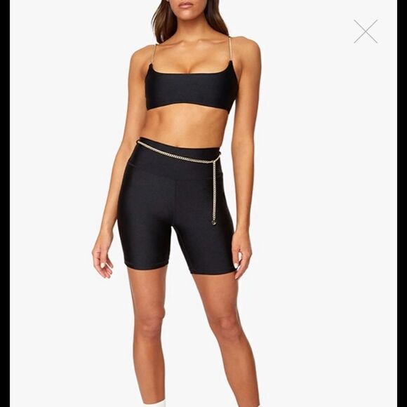 WEWOREWHAT
CHAIN METALLIC BRA TOP - Picture 6 of 7